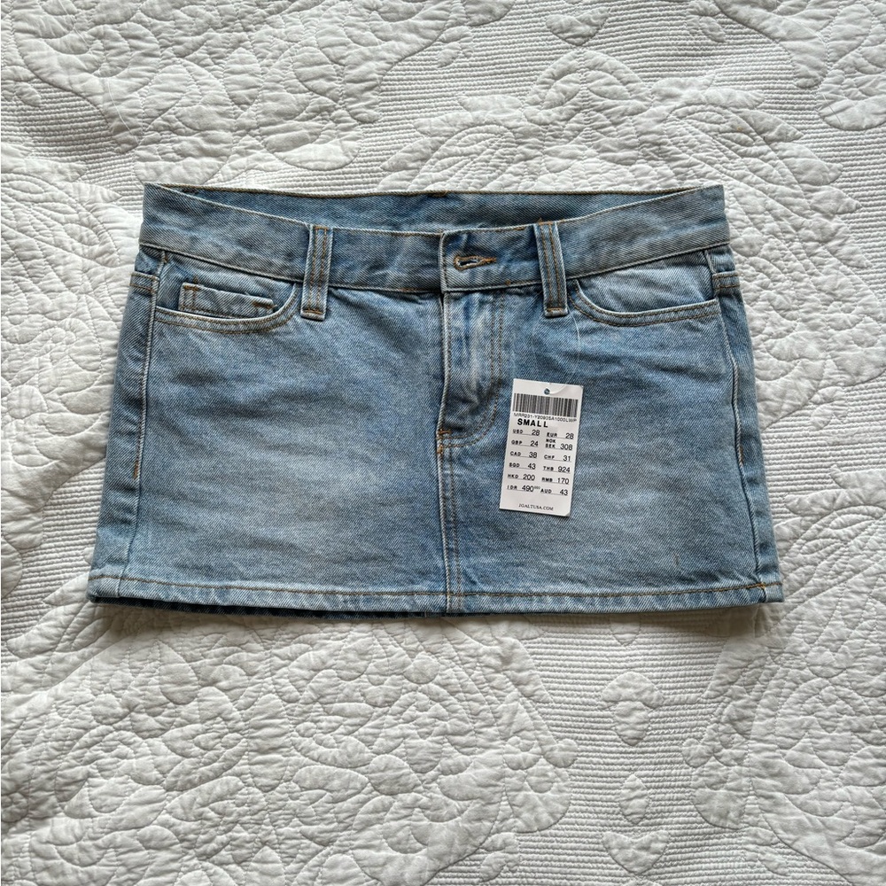 Brandy Melville Denim Mini Skirt